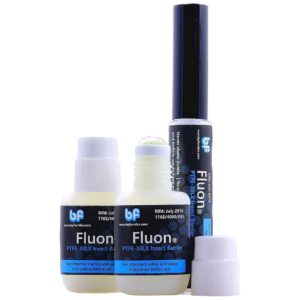 Fluon Plus PTFE Escape Prevention Coating for Containers, 3 Bottles Set