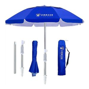 Foldable and Portable Patio Garden Beach Pool Umbrella with UV Protection