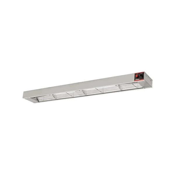 Food Strip Heater with 48 Inch Capacity and Silver Finish