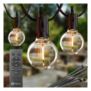 Foot LED Patio Lights with 25 Shatterproof Bulbs and Optional Timing Setting