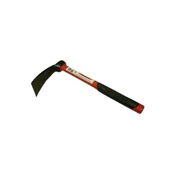 Forged Adze with Fiberglass Handle for Effective Digging and Cultivating