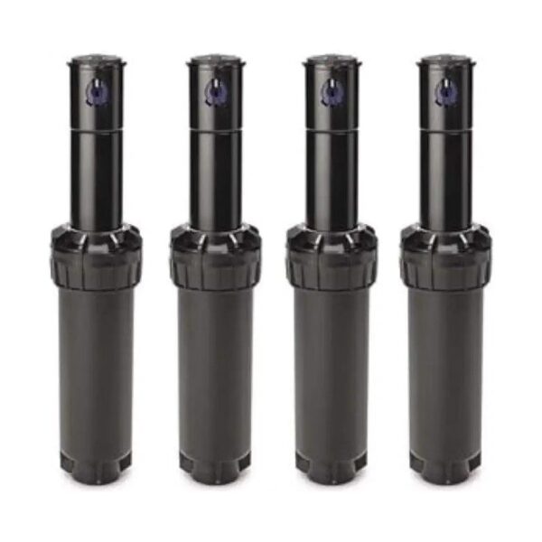 Four-Pack Adjustable Rotor Sprinkler Heads for Home Use