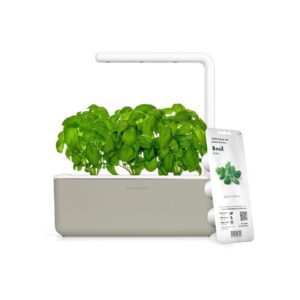 Fresh Herb and Vegetable Indoor Gardening Kit with Energy-Efficient LED Grow Lights