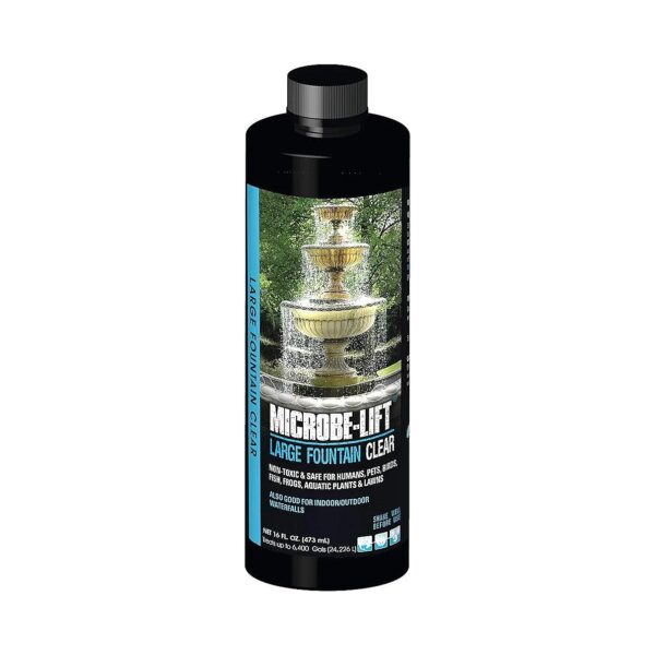 Friendly Fountain Water Cleaner and Surface Protector for Safe Use around Aquatic Life