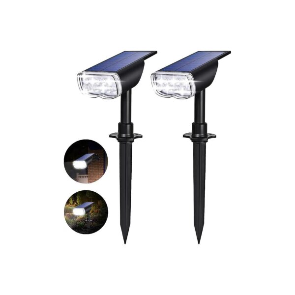 Friendly Solar Spotlights - Weather Resistant Daylight LED Lighting for Outdoor Areas