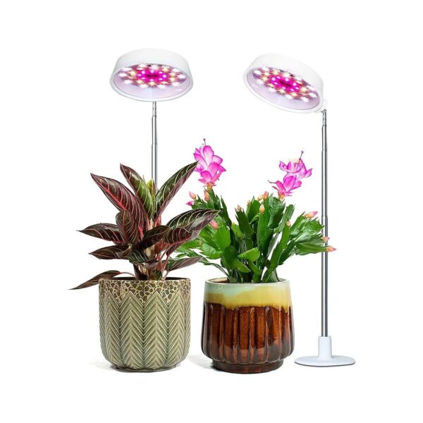 Full Spectrum, Adjustable Height, and Timed ON/OFF Function for Perfect Plant Growth