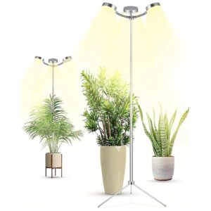 Full Spectrum Indoor Grow Light with Detachable Tripod Stand for Plants of all Stages