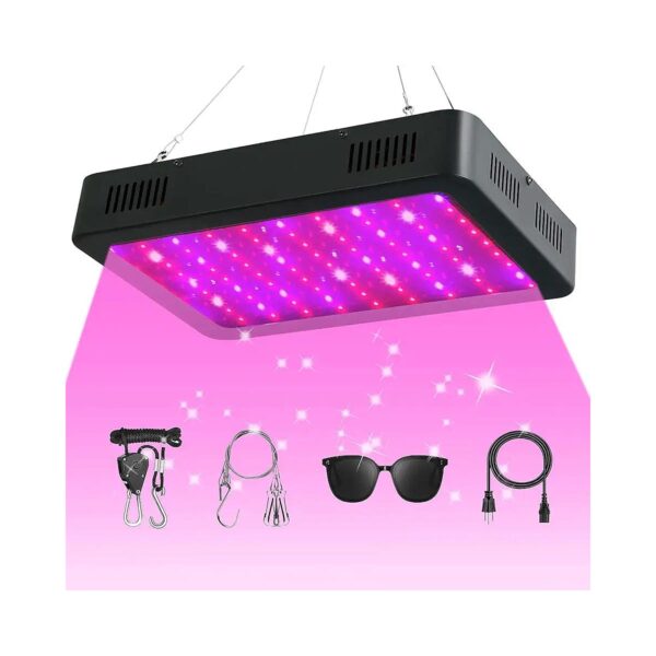 Full Spectrum LED Grow Light 1500W for Hydroponic Seeding and Growing Indoor Plants