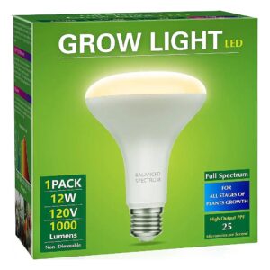 Full Spectrum LED Grow Light Bulb for Indoor Plants and Greenhouse