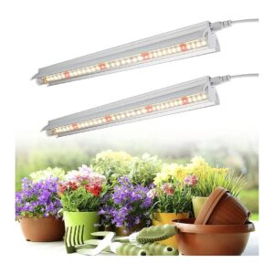 Full Spectrum LED Grow Light Strips for Indoor Plants 4Ft Long 10W