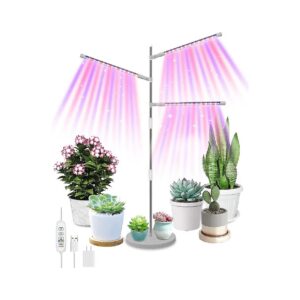 Full Spectrum LED Grow Light for Plants with 3 Spectral Modes and 10 Brightness Levels