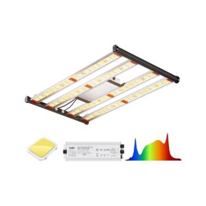 Full Spectrum LED Grow Light with Dimmable Daisy Chain for Indoor Plant Growth