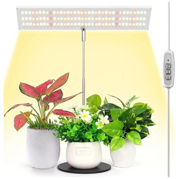 Full Spectrum LED Plant Light for Indoor Plants with Height Adjustable Growing Lamp