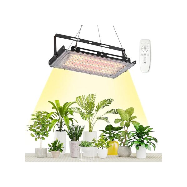 Full Spectrum LED Plant Light for Indoor Plants with Remote Control and Timer Function