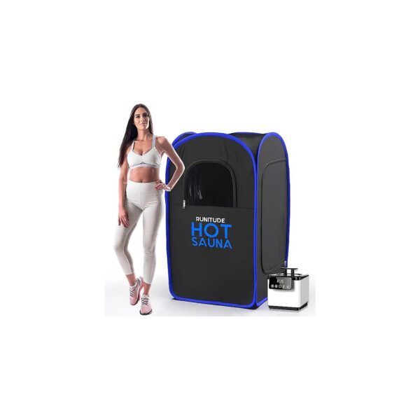 Full-Size Portable Sauna Steam Tent with Touchscreen 1000W Generator