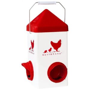 Functional 5lb Feeder for Chicks, Adults, and Small Birds