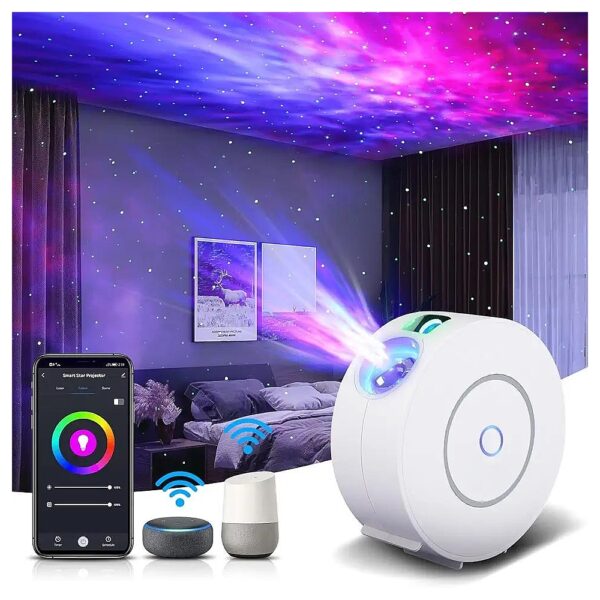 Galaxy Star Projector for Bedroom with Timing Function and Noise Reduction Technology