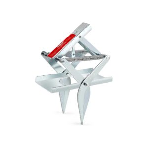 Galvanized Steel Mole Trap for Lawns Quick Capture Outdoor Use