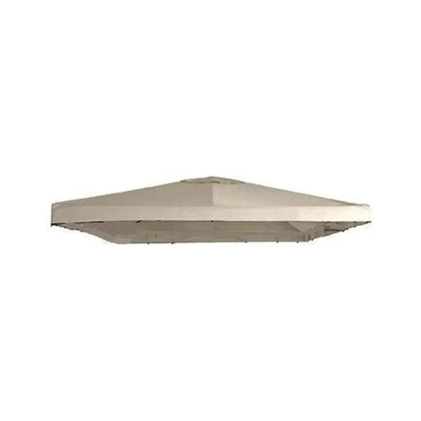 Garden Winds Replacement Canopy for Gazebo (Beige, Square)