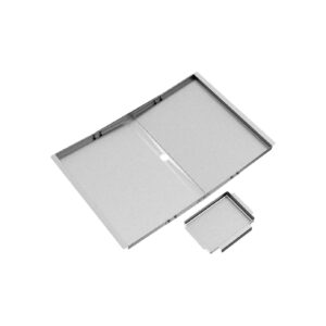 Gas Grill Drip Pan Replacement Part for 4/5 Burner Models with Angled Sides and Catch Pan