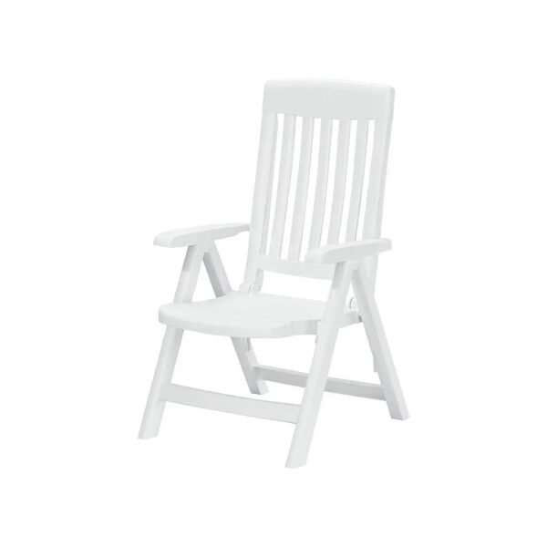 German-Made Folding Chair with Heavy-Duty Plastic Frame