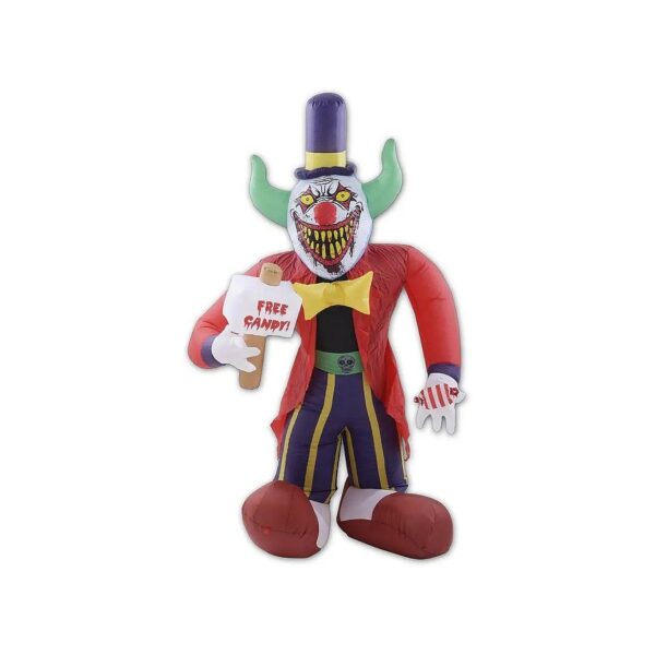 Giant Scary Clown Inflatable Decoration for Halloween Party Halloween Supplies