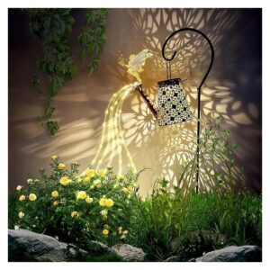 Gift for Mom Grandma or Women on Birthday with Outdoor Solar Light