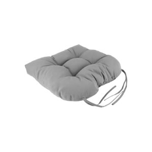 Gray Furniture Seat Cushion with Polyester Fill 20x20 Size