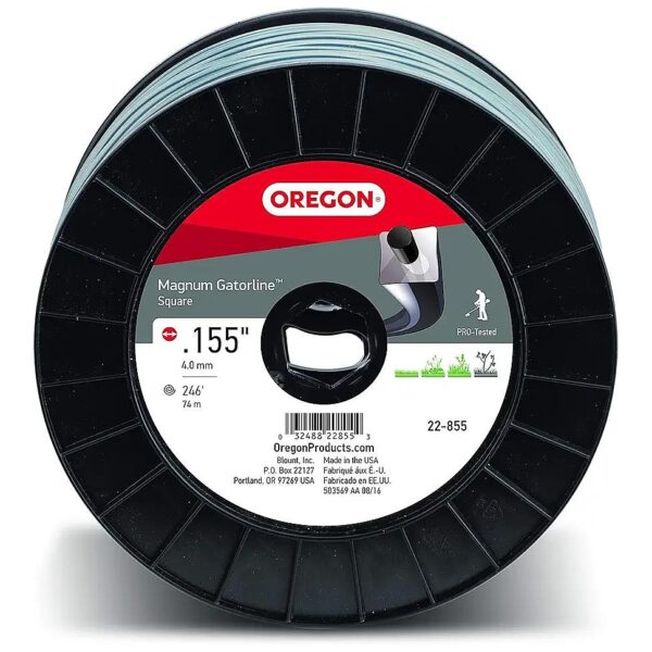 Gray Trimmer Line with 246 ft Spool Capacity