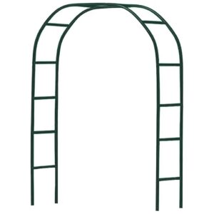 Green Metal Trellis Arch for Garden Wedding Party Climbing Plants