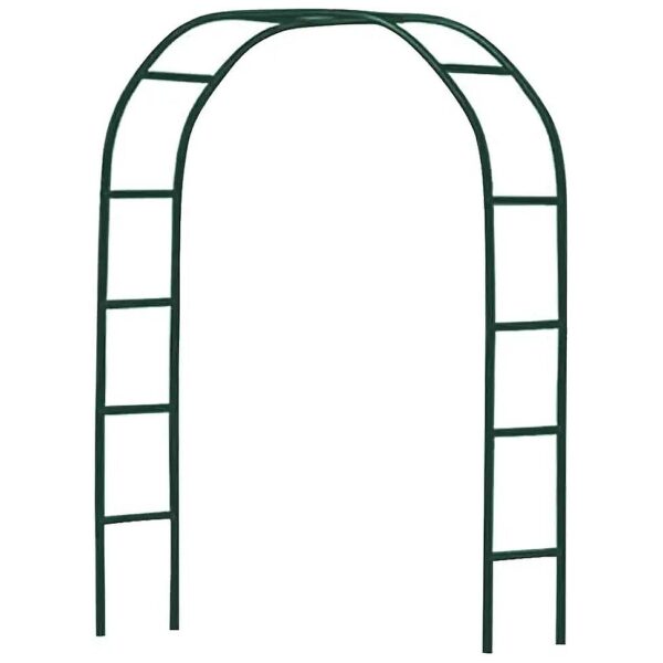 Green Metal Trellis Arch for Garden Wedding Party Climbing Plants