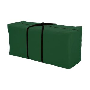 Green Waterproof Durable Storage Bag for Patio Furniture Seat Cushions and Covers