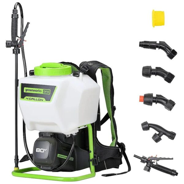 GreenLawn Pro 80V Battery-Powered Back Sprayer for Professional Results