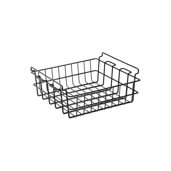 Grey 80 Quart Powder Coated Cooling Storage Wire Basket