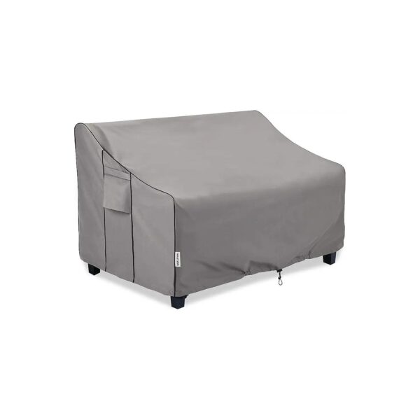 Grey Waterproof Outdoor Sofa Cover Fits Up to 79W x 38D x 35H inches Patio Furniture