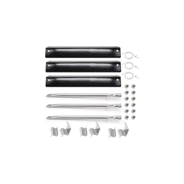 Grill Replacement Parts for Char Griller 5050 - Burner Tube, Heat Plate Shields, Ignitor