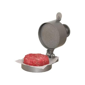 Ground Meat Press for Perfect Patty Cylinder Formation and Easy Release