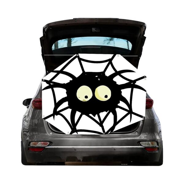 Halloween Outdoor Party Decorations Kit for Car and Garage with Waterproof Banner