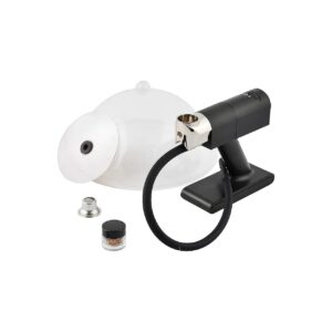 Handheld Electric Smoking Gun with Wood Chips and Dome for Rich Flavor and Aroma Infusion