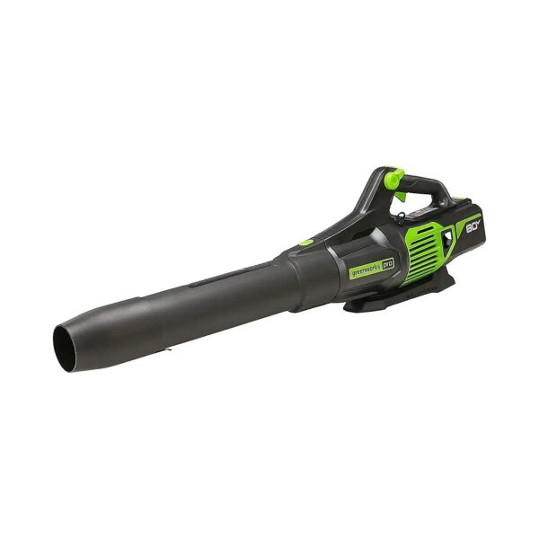 Handheld Leaf Blower with 80V Power Source and Ergonomic Design for Comfort