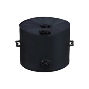 Handle 1000D Polyester Patio Umbrella Stand Base with Water Capacity up to 100lbs