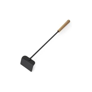 Handled Metal Charcoal Rake for Fire Pit and Grill Use