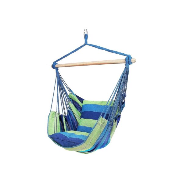 Hanging Hammock Chair with Soft Cushions and Spacious Seat for Comfortable Lounging