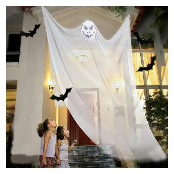 Hanging White Ghost for Outdoor Indoor Halloween Decoration Haunted House