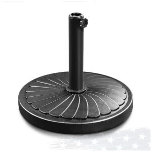 Heavy Duty 17inch Patio Umbrella Stand Base for Table Umbrellas and Market Umbrellas