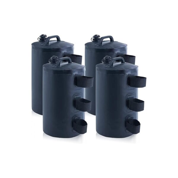 Heavy Duty Black Water Weight Bags for Stylish and Durable Canopy Weights