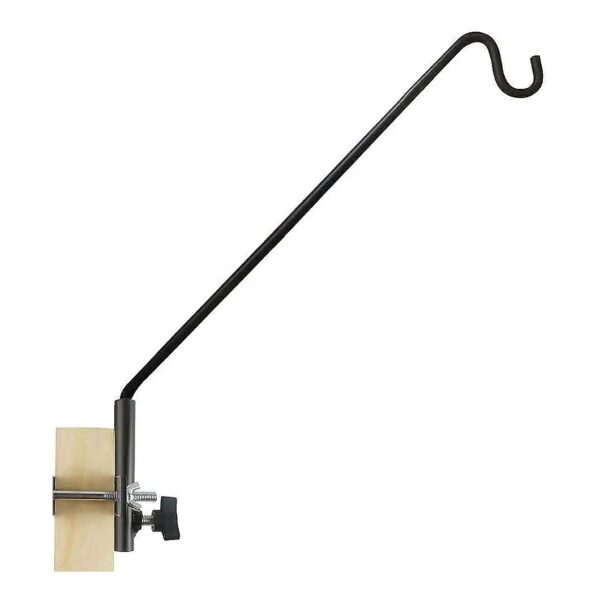 Heavy Duty Deck Hook for Bird Feeders and Planters 360 Degree Rotary Adjustable Bracket