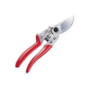 Heavy Duty Ergonomic Pruner with Offset Blades and Replaceable Props