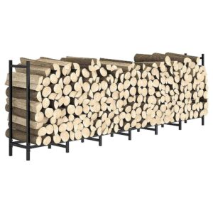 Heavy Duty Firewood Storage Holders for Outdoor and Indoor Fireplace