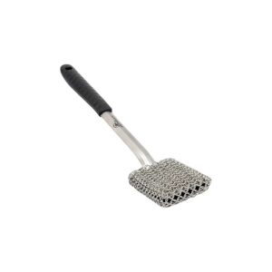 Heavy Duty Grill Brush and Scraper for Safe Cleaning of Porcelain Grills